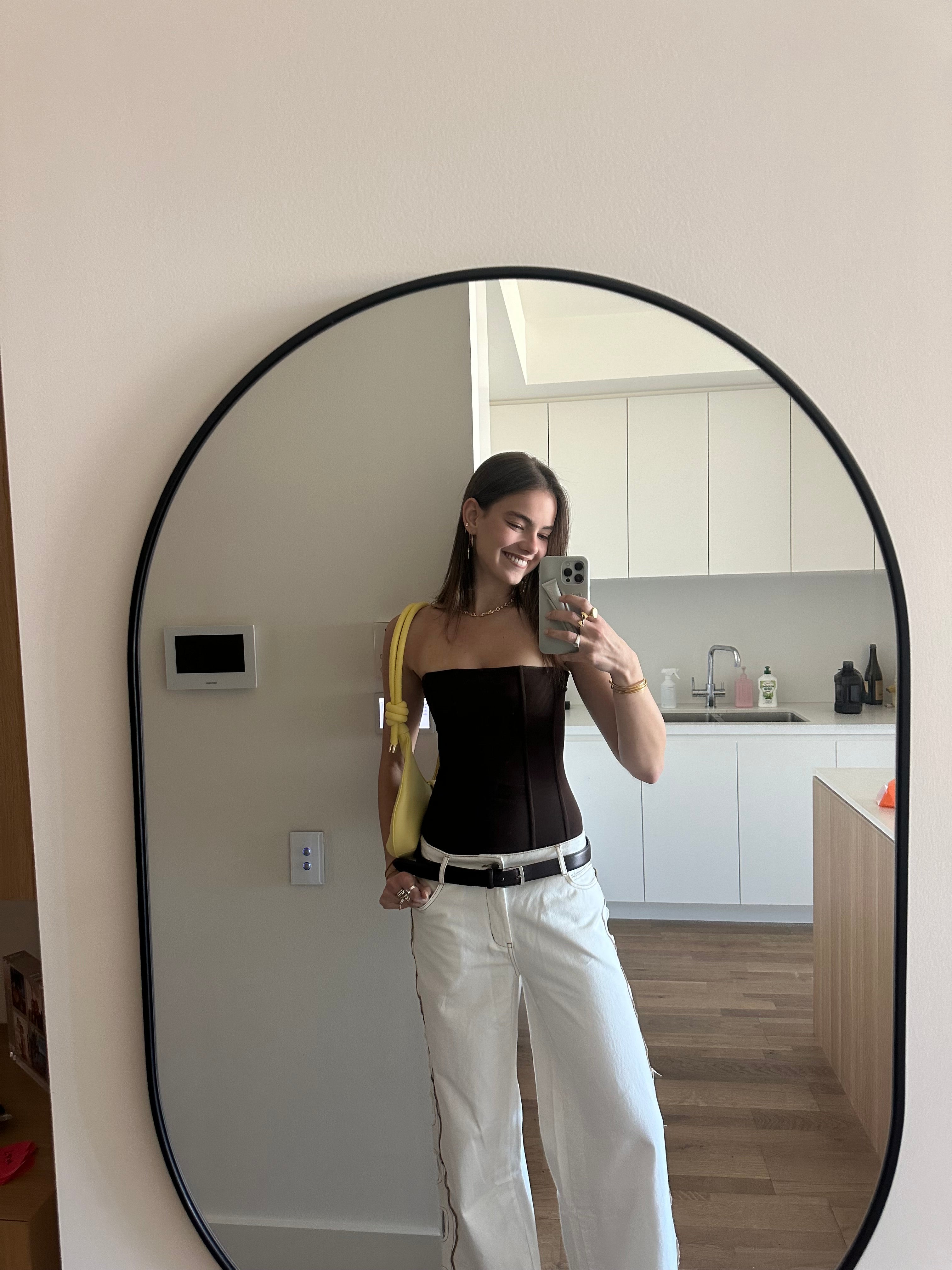 LILLIE BELLE CORSET | CHOCOLATE