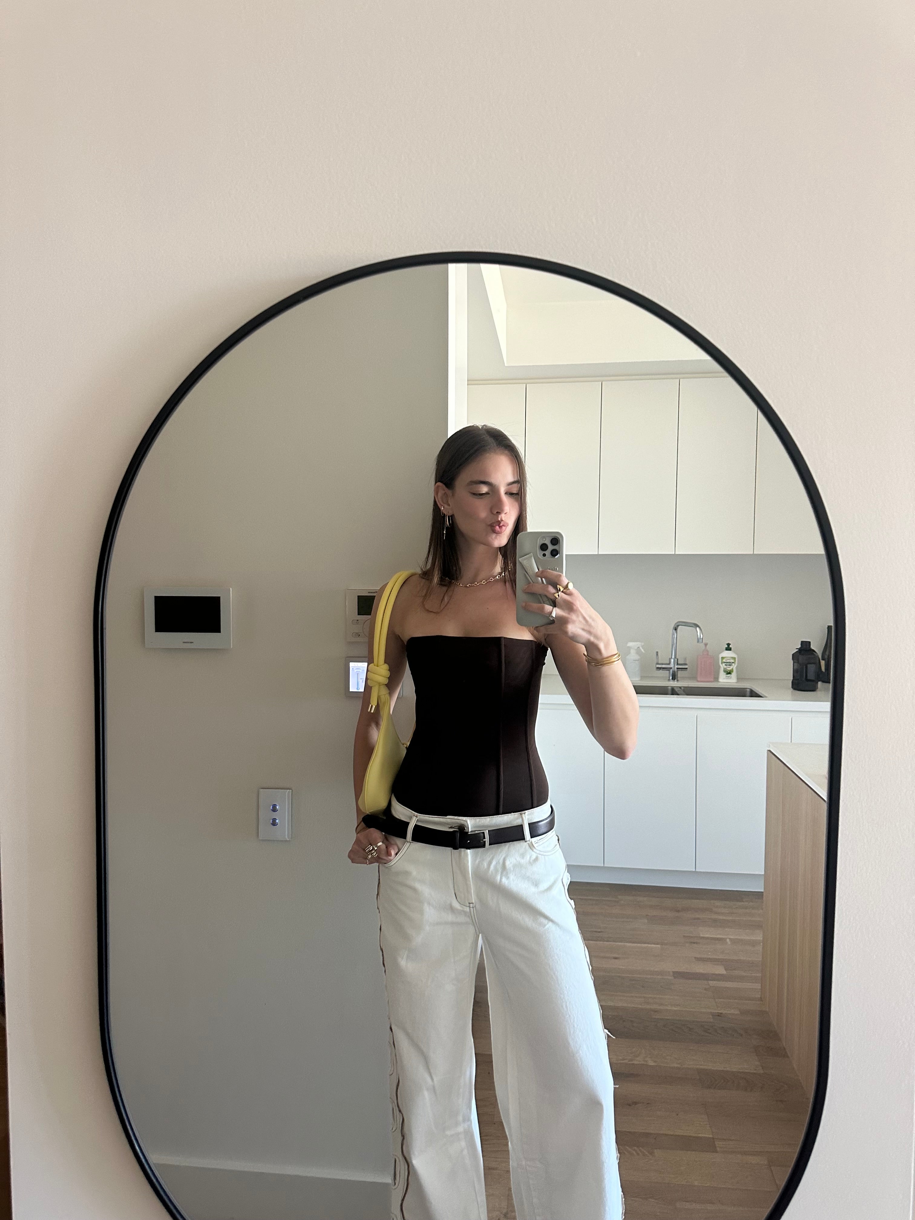 LILLIE BELLE CORSET | CHOCOLATE
