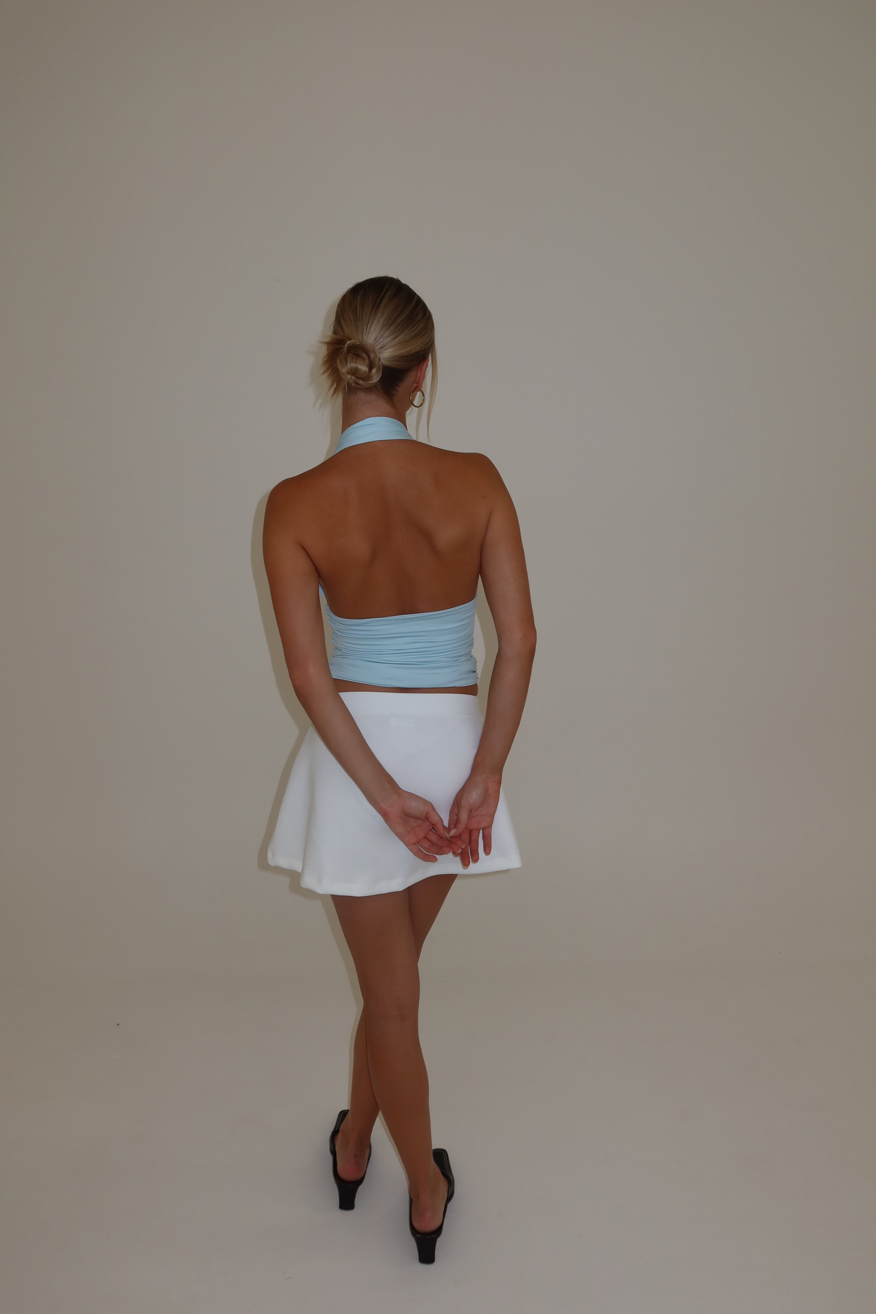 KAI MINI SKIRT | BLANC