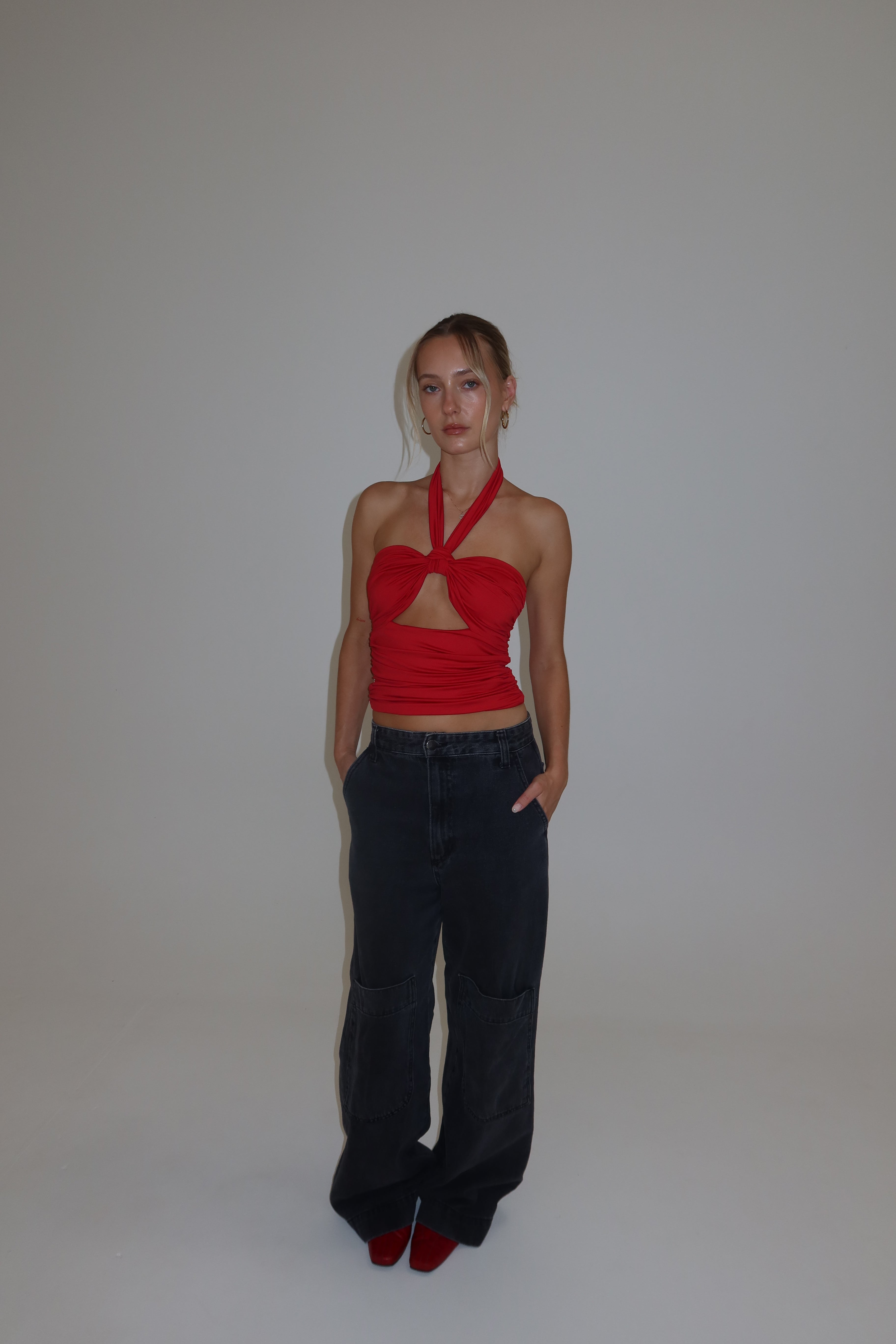 BIANCA TOP | RUBY RED