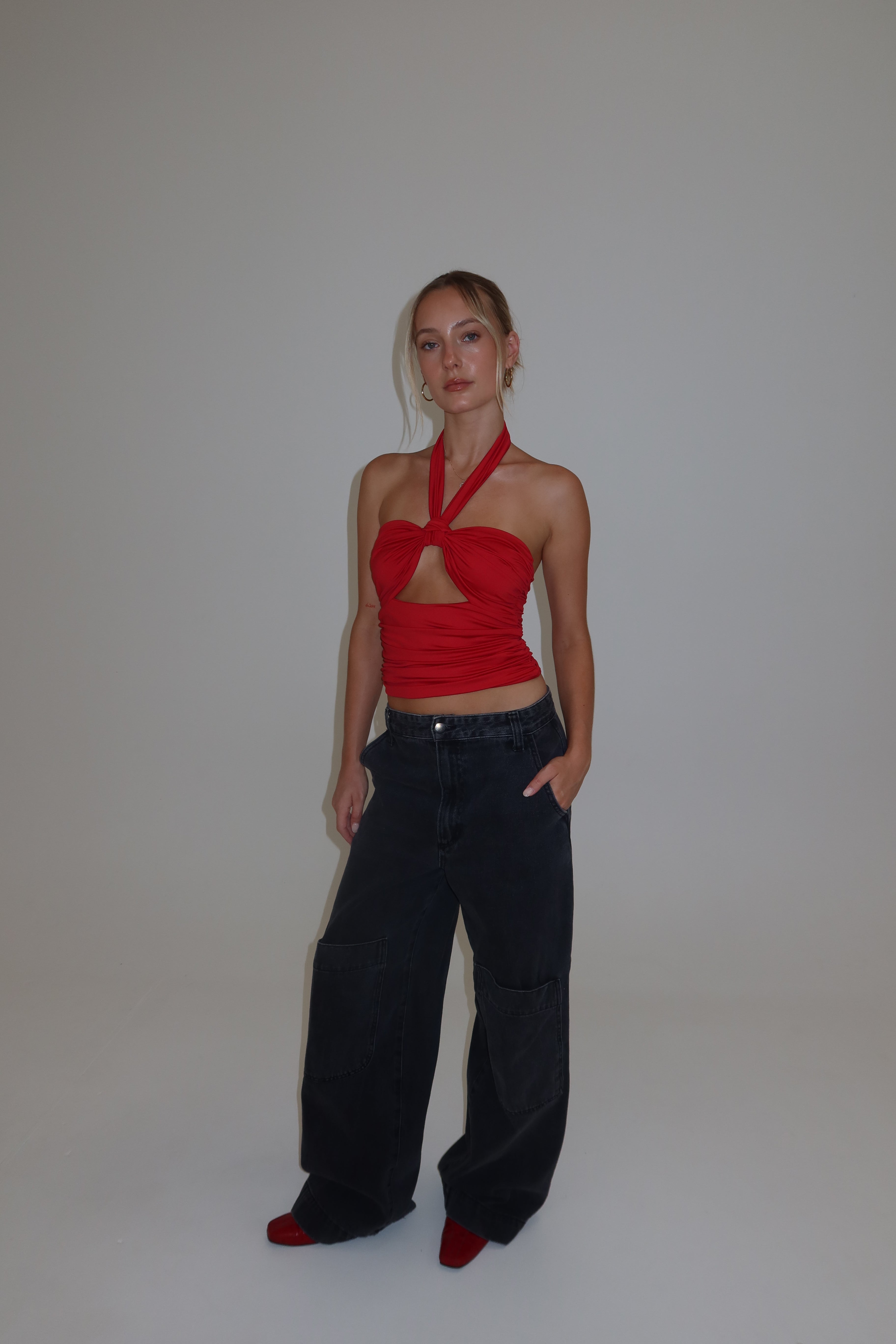 BIANCA TOP | RUBY RED