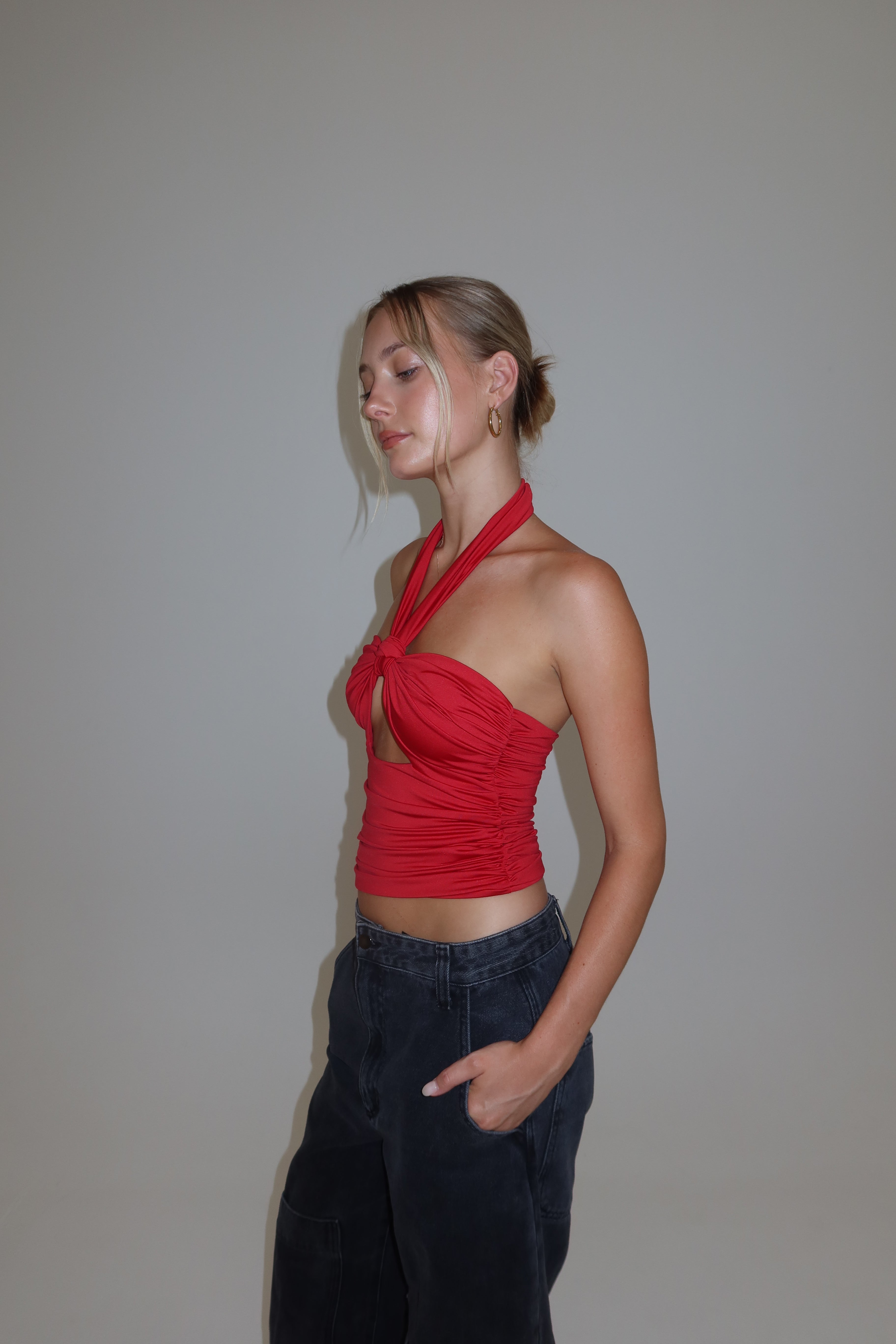 BIANCA TOP | RUBY RED