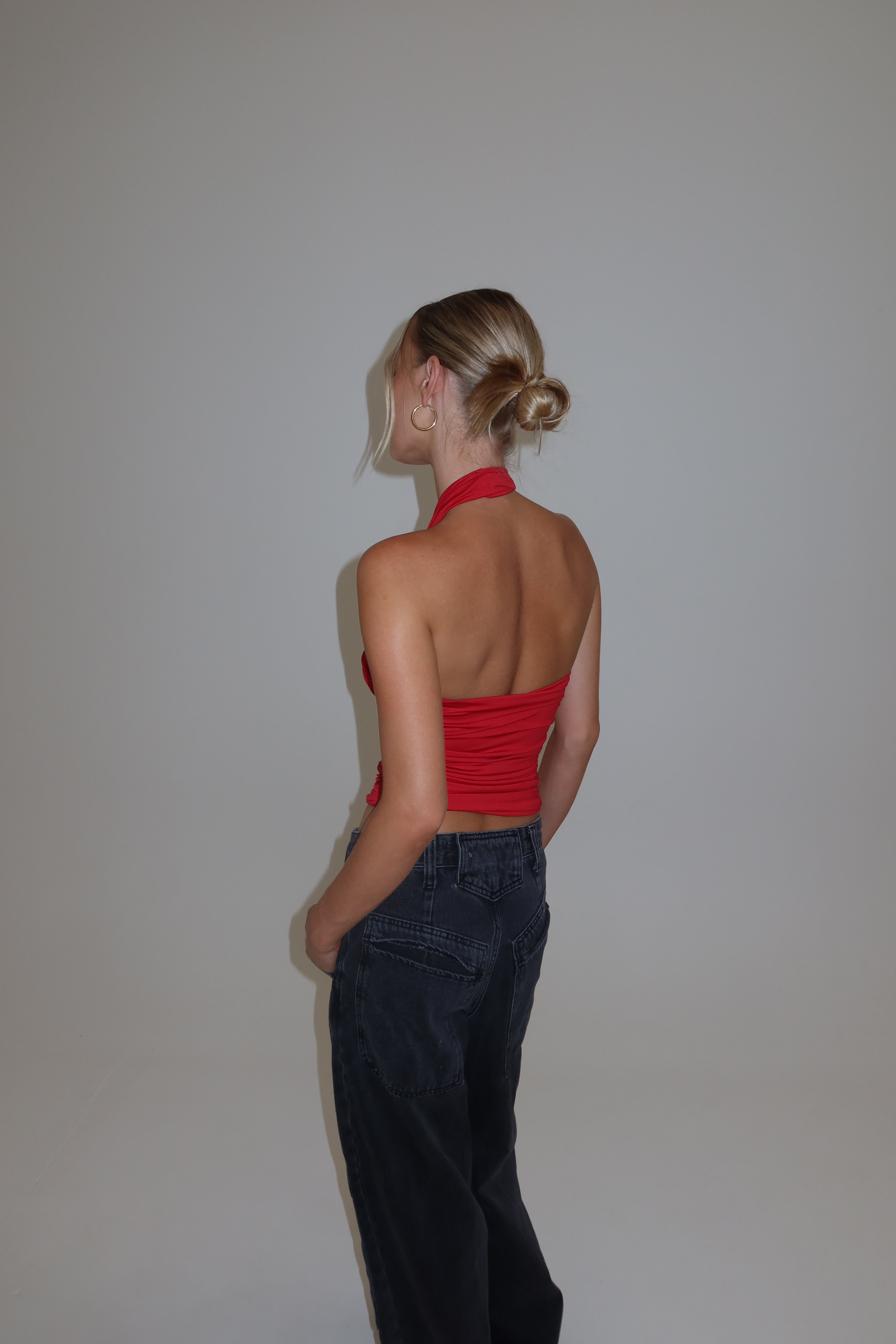 BIANCA TOP | RUBY RED