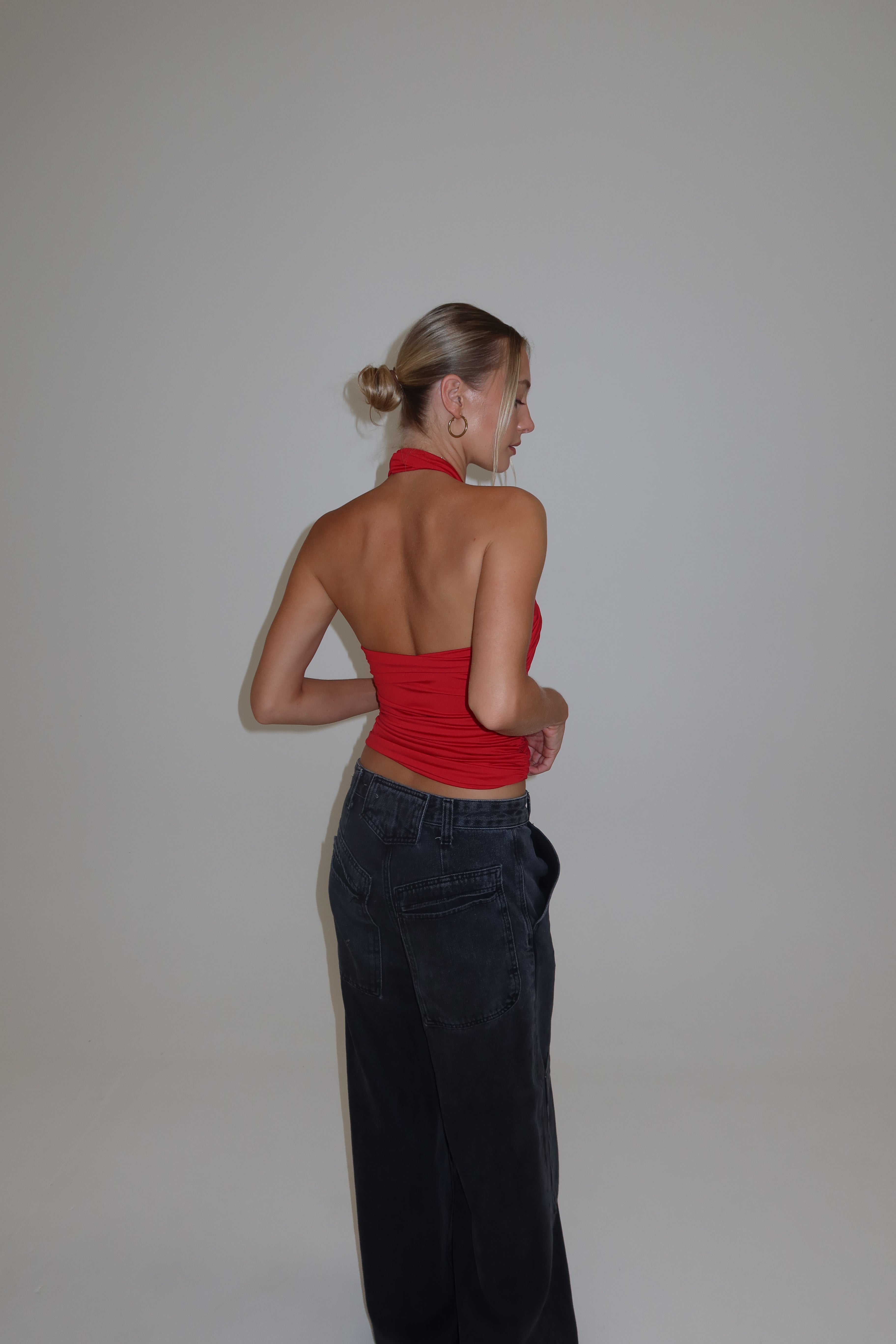 BIANCA TOP | RUBY RED