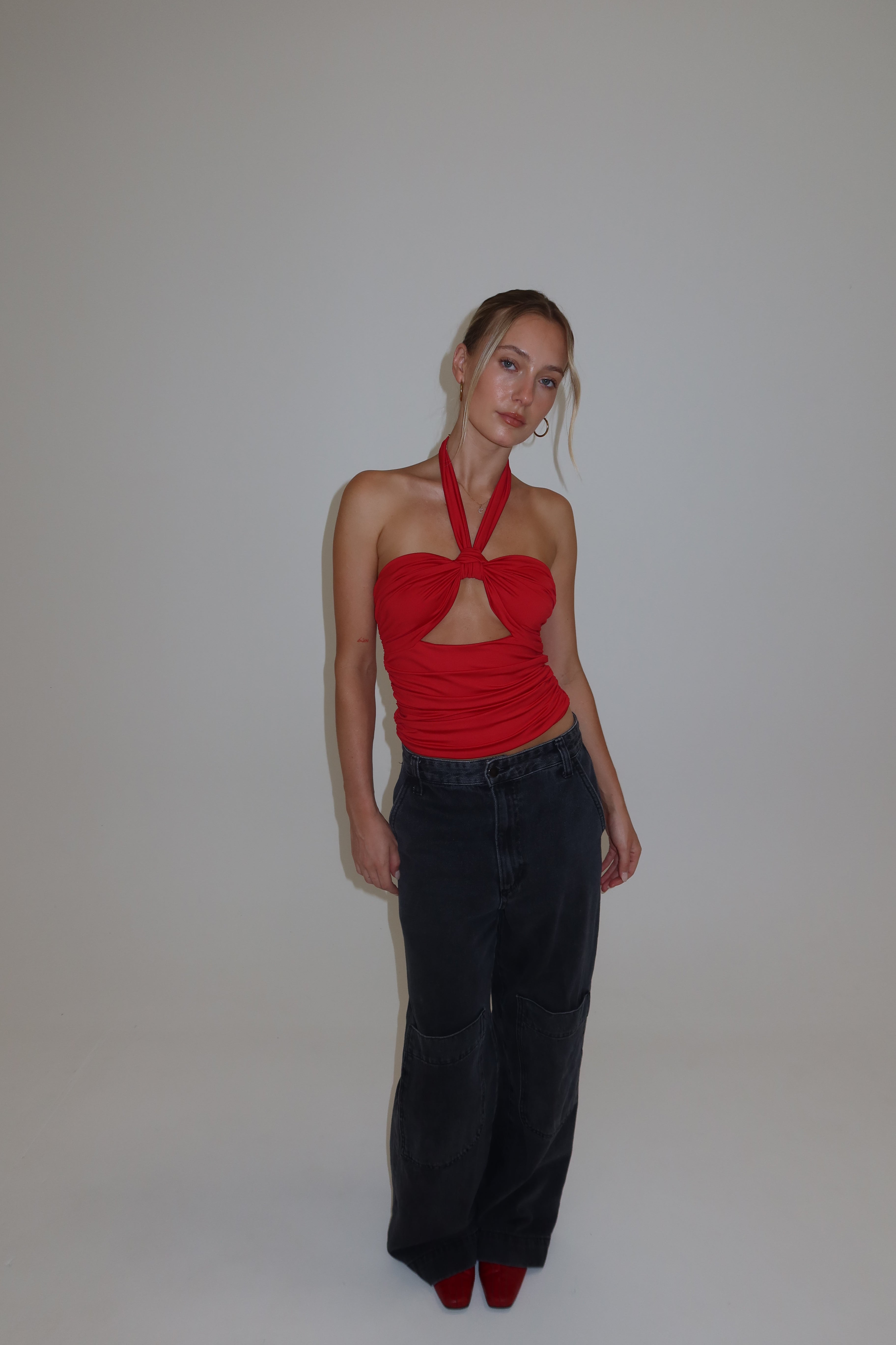 BIANCA TOP | RUBY RED