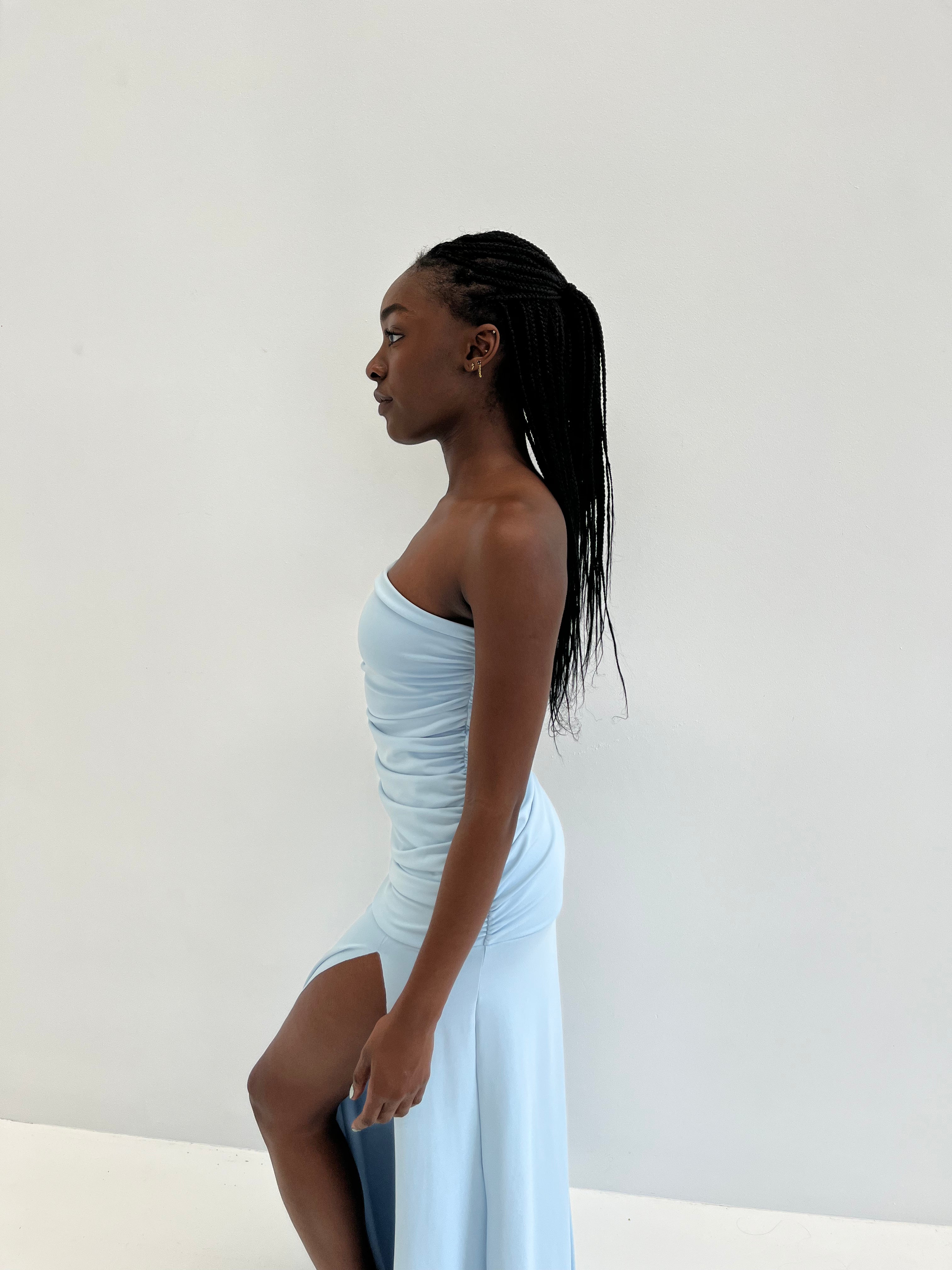 REMI DRESS: ICE BLUE
